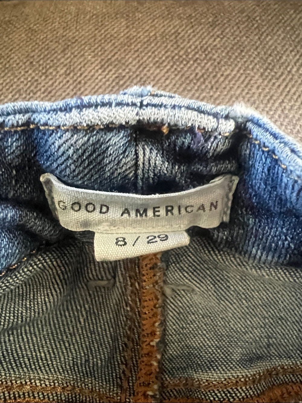 Good American Medium Wash Bootcut Jeans - Picture 2 of 5
